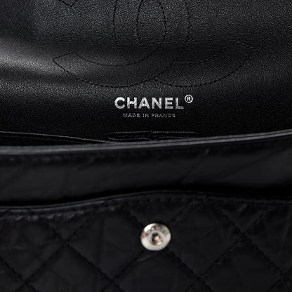 Chanel Aged Calfskin Quilted 2.55 Reissue 226 Flap So Black 7 of 11