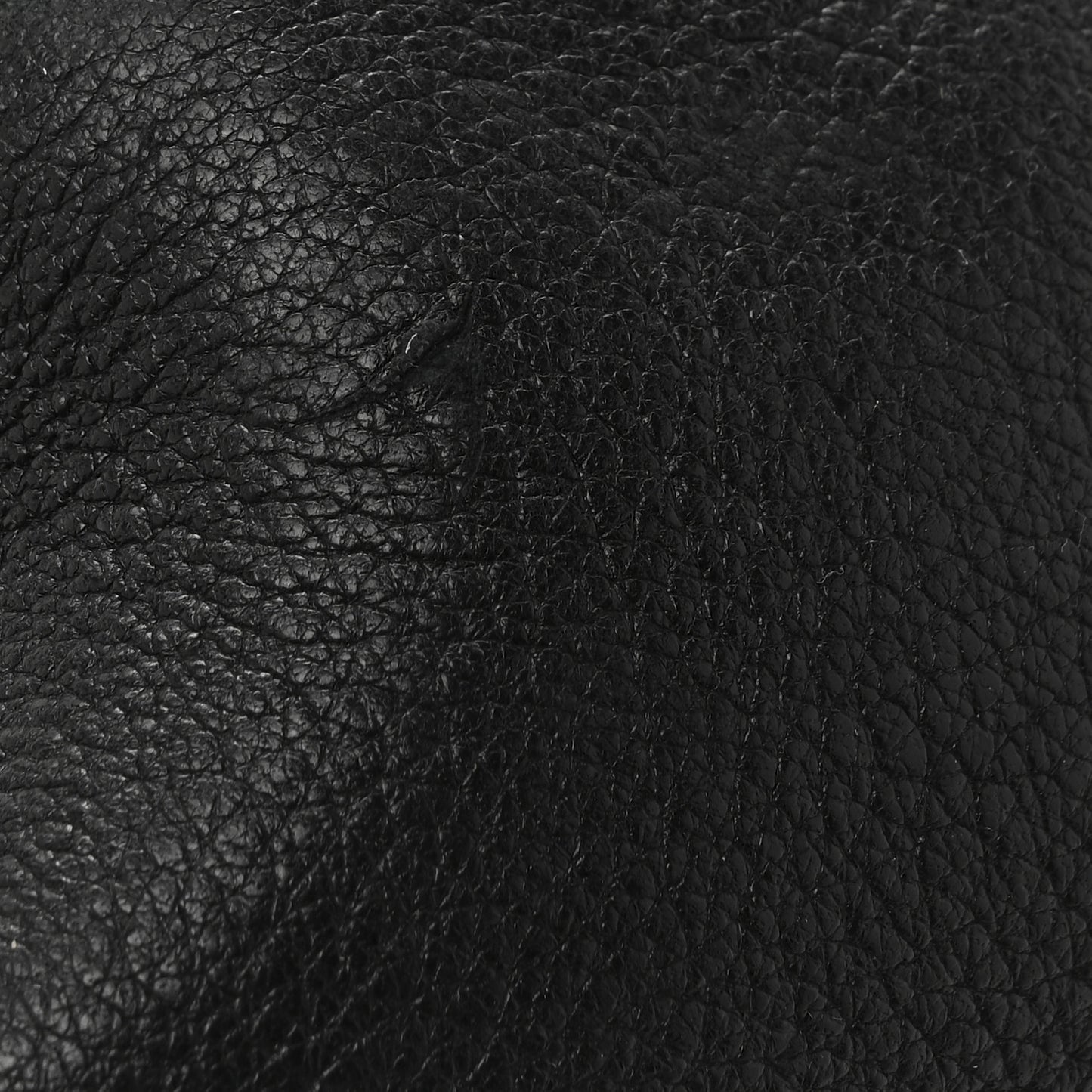 Grained Deerskin Bea Tote Black