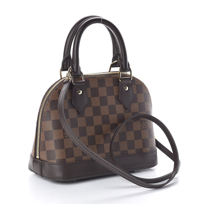 Louis Vuitton Damier Ebene Alma BB 3 of 9