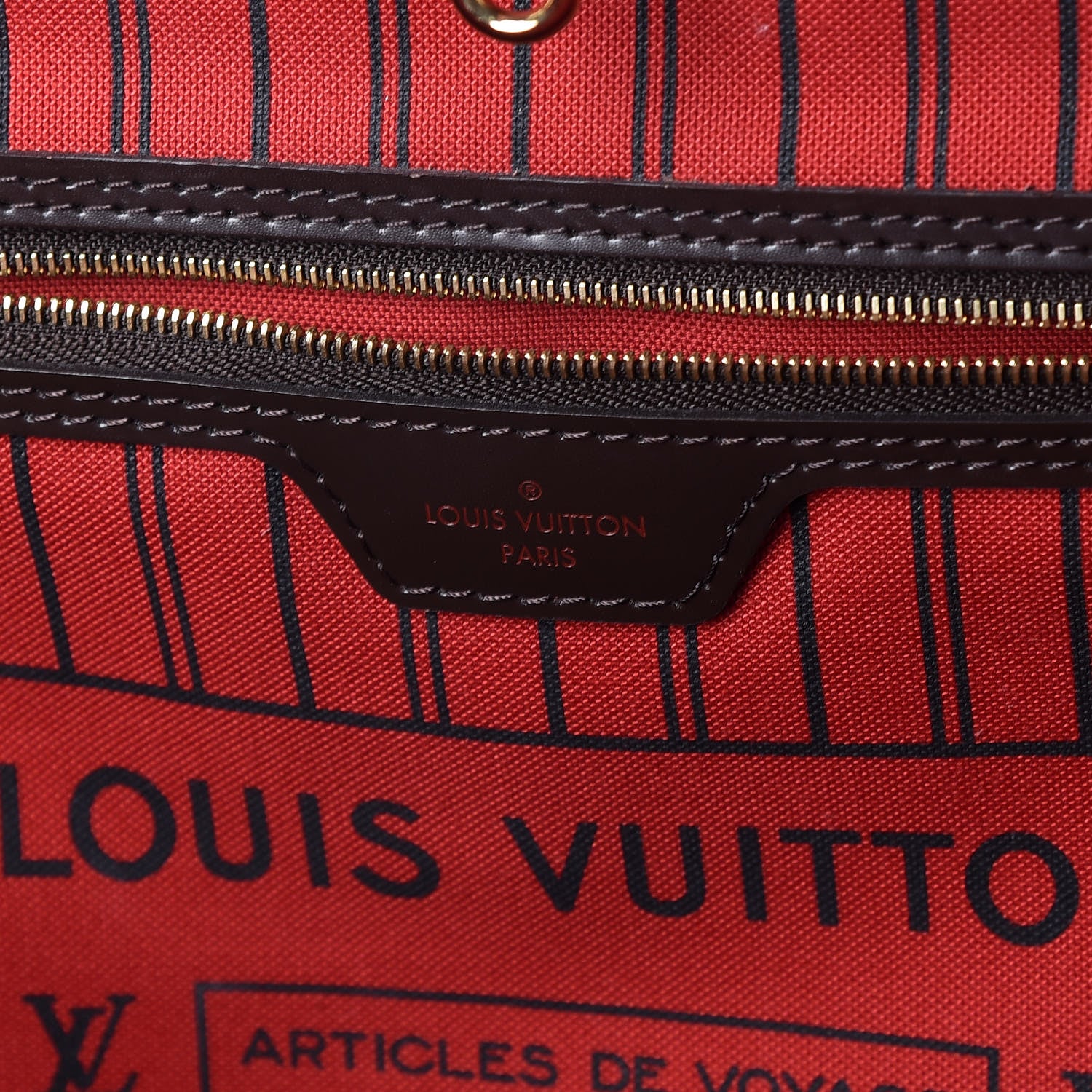 Louis Vuitton Damier Ebene Neo Neverfull GM 6 of 14