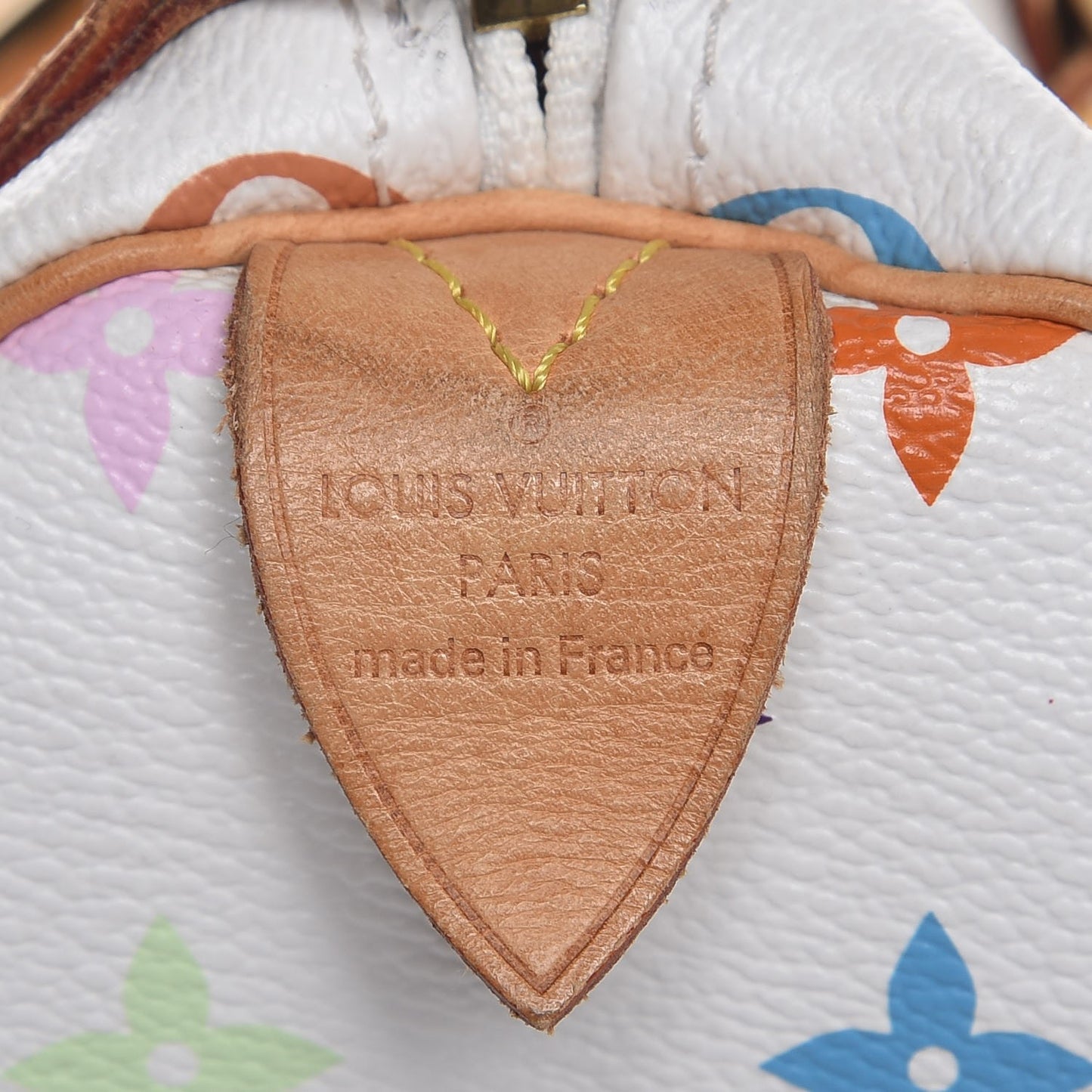 Monogram Multicolor Speedy 30 White