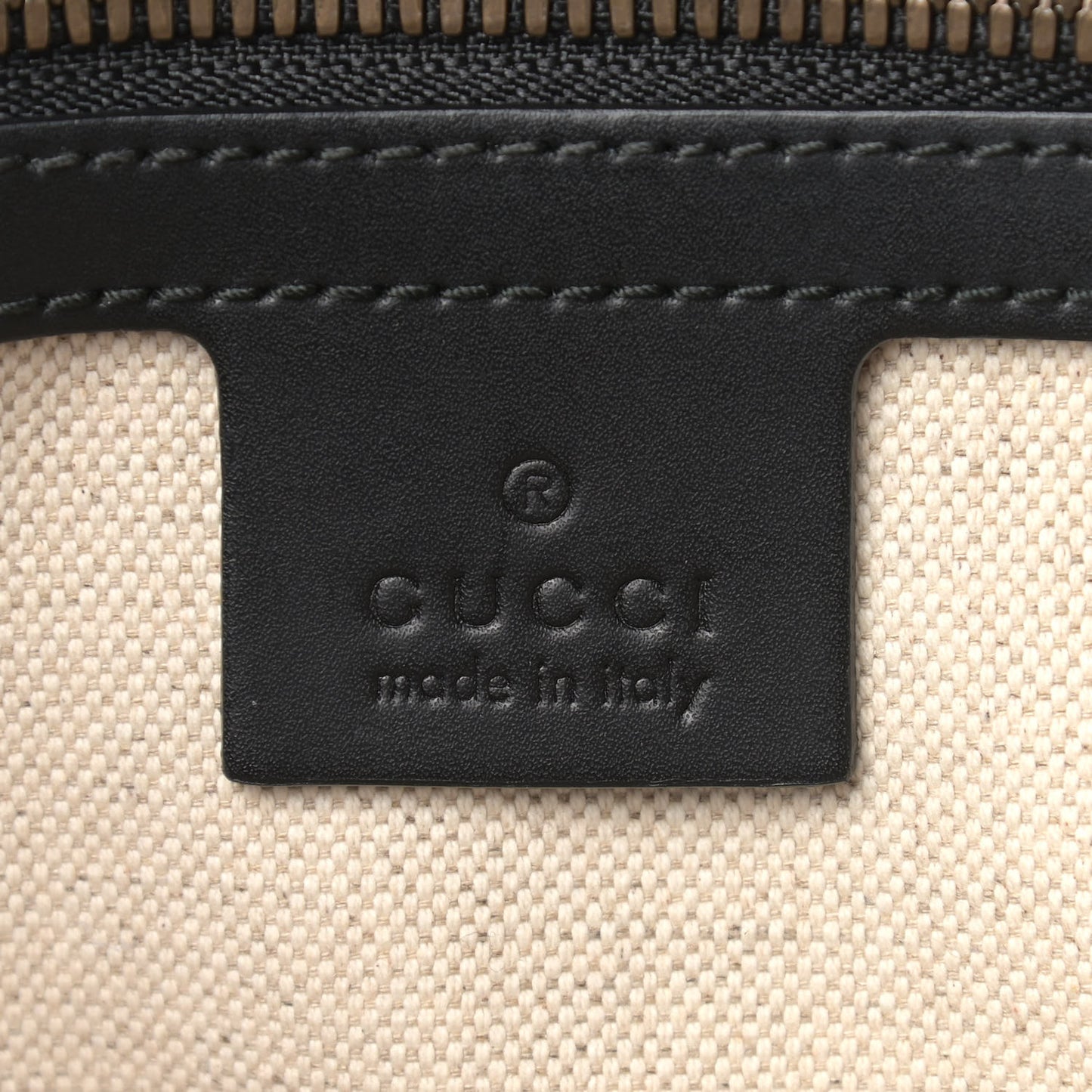 GG Supreme Monogram Angry Cat Vertical Tote