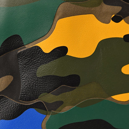 Valentino Garavani Nappa Camouflage Rockstud Vertical Tote Multicolor 7 of 10