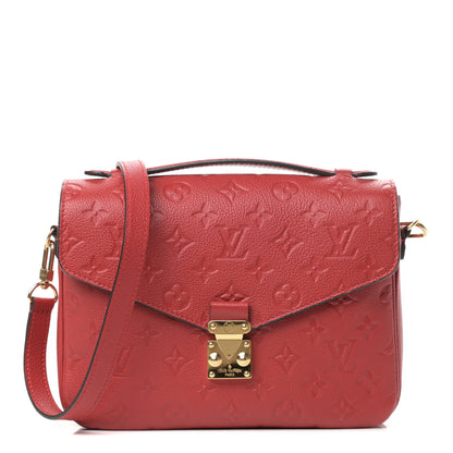 Louis Vuitton Empreinte Pochette Metis Cherry 1 of 10