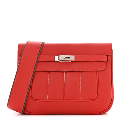 Hermes Evercolor Sac Berline 28 Rouge Vif 1 of 10