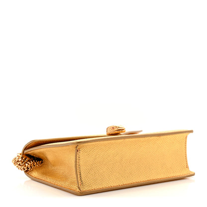 Bulgari Metallic Karung Forever Serpenti Bag Gold 5 of 11
