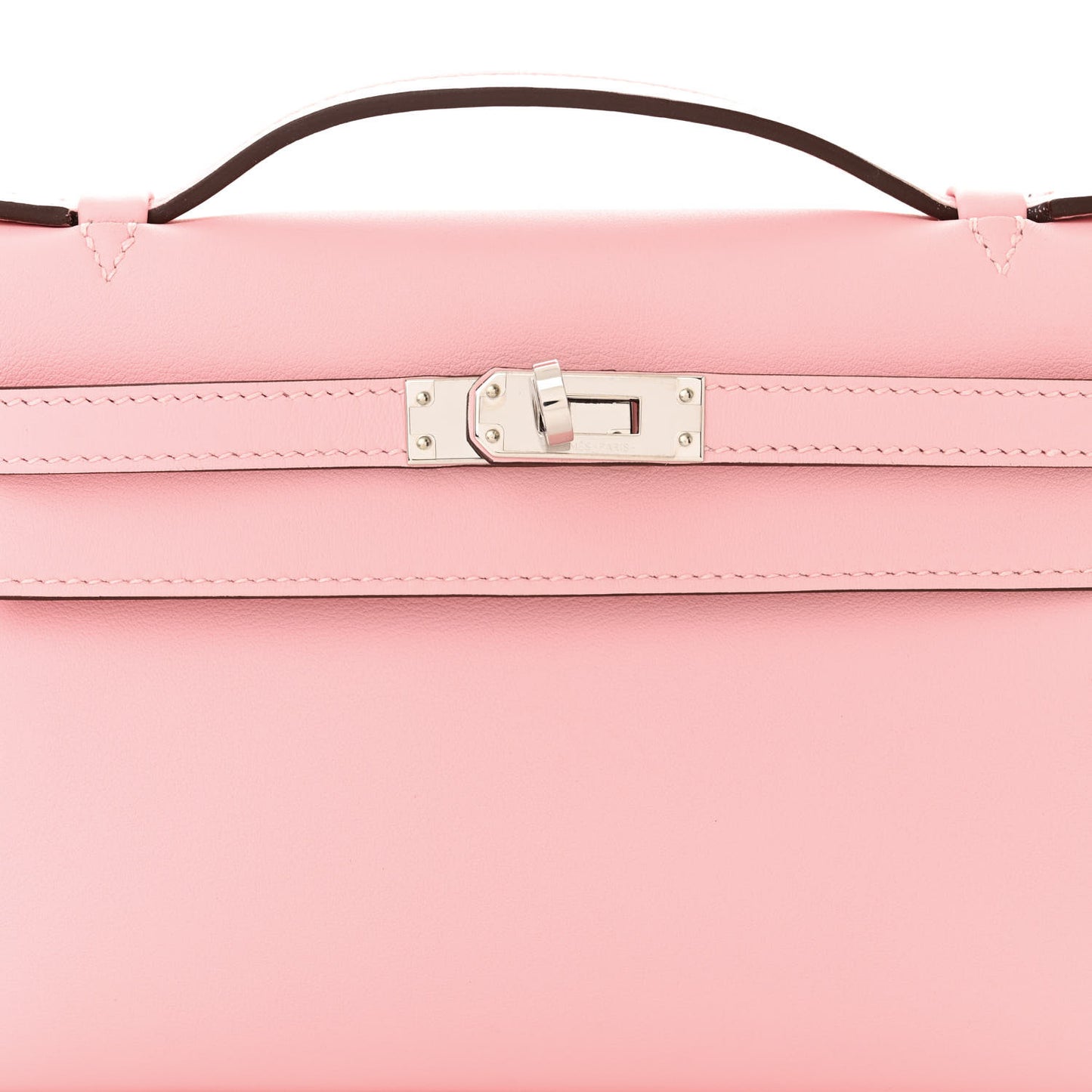 Swift Kelly Pochette Clutch Rose Sakura