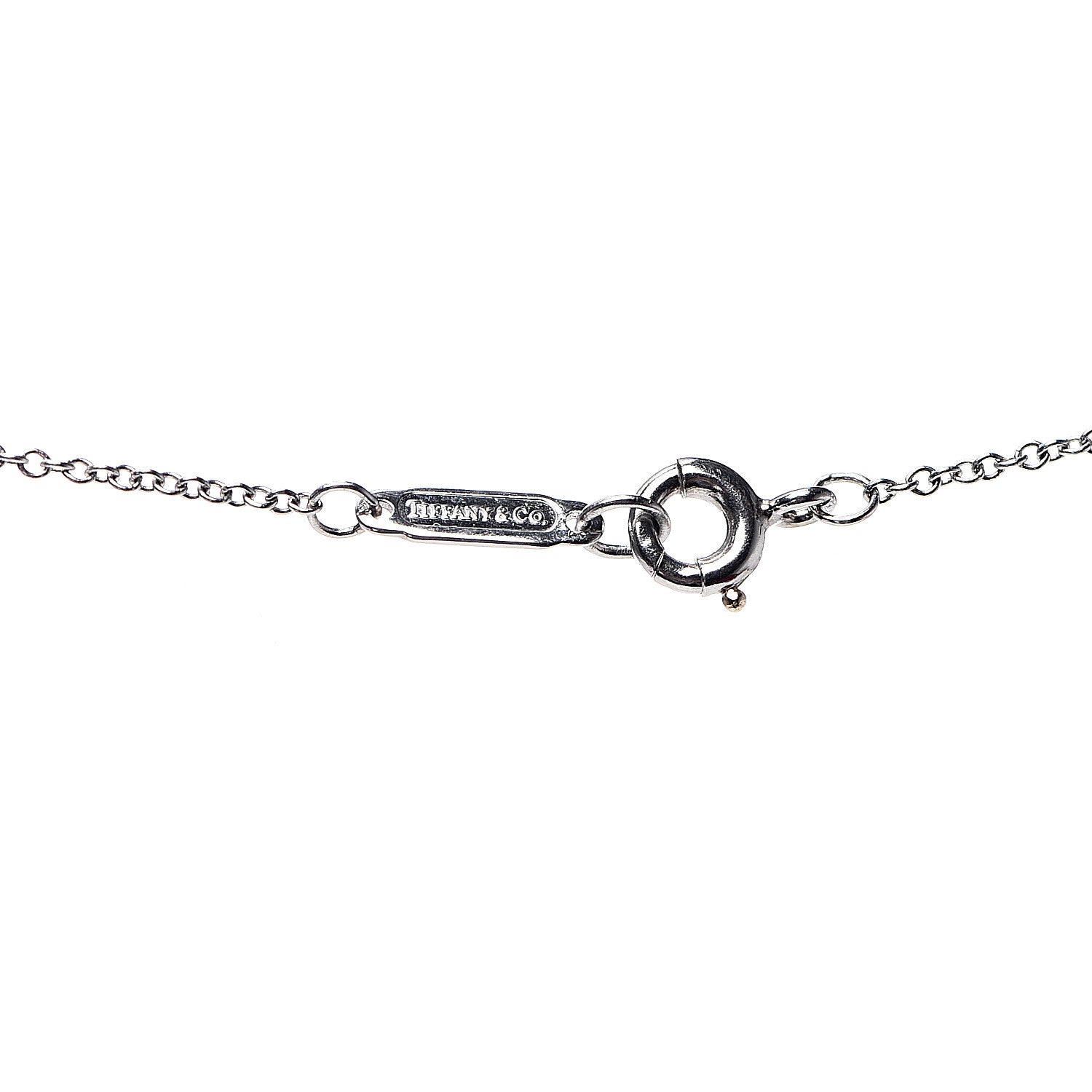 Tiffany Platinum Diamond .18ctw Flower Pendant Necklace 3 of 4