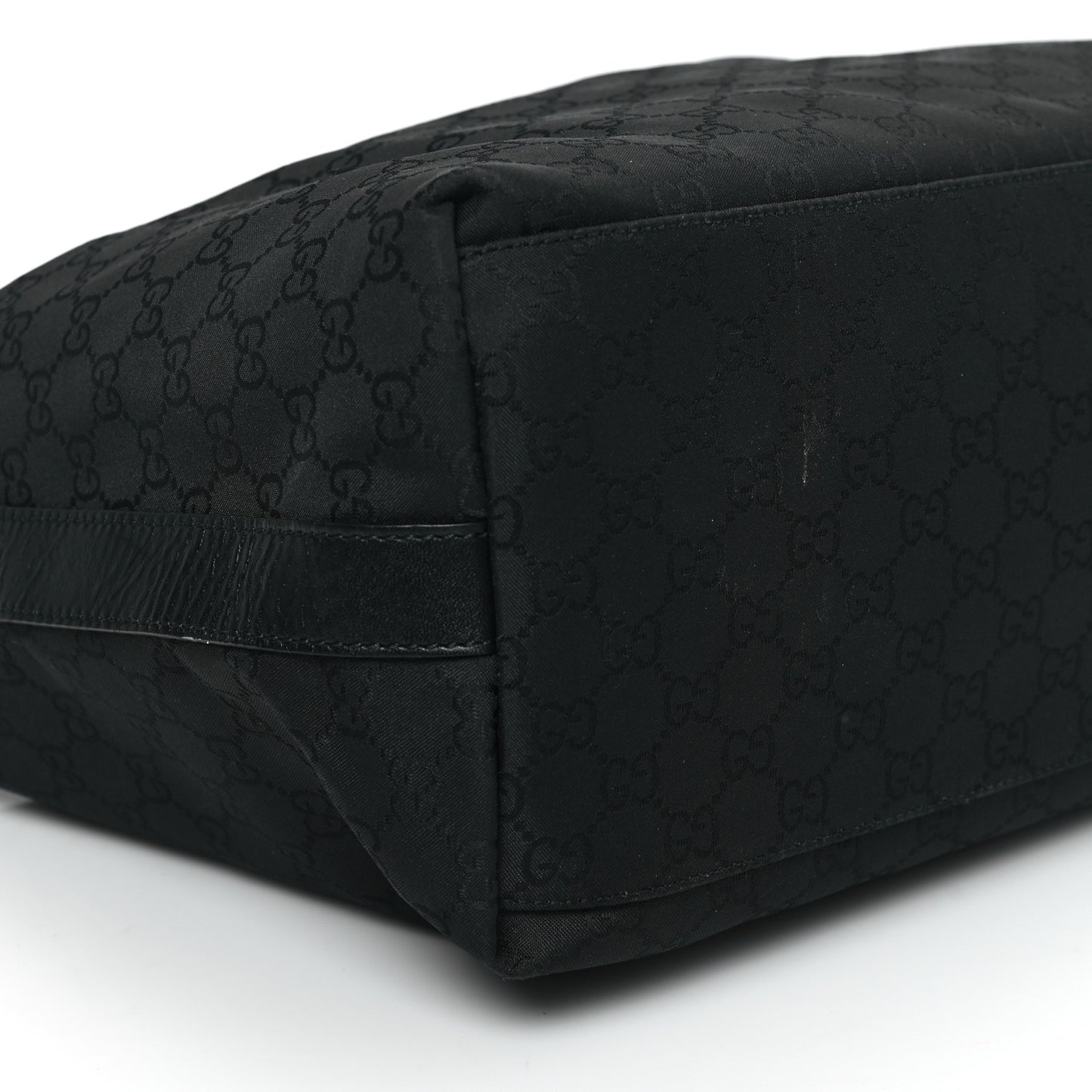 Nylon Monogram Large Hobo Black