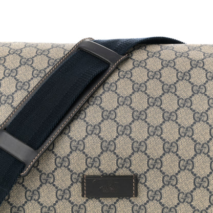 Gucci GG Plus Monogram Messenger Diaper Bag Navy 8 of 12