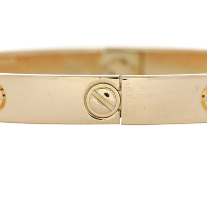 Cartier 18K Yellow Gold LOVE Bracelet 17 4 of 10