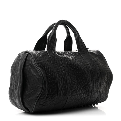 Alexander Wang Pebbled Lambskin Rockie Black Matte Black Hardware 3 of 11