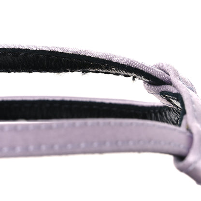 Saint Laurent Crepe Satin Baliqua 105 Ankle Strap Sandals  38.5 Poly Grey 12 of 12