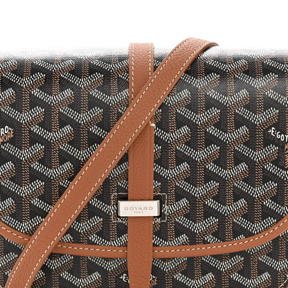 Goyard Goyardine Belvedere II PM Messenger Bag Black Gold 7 of 11