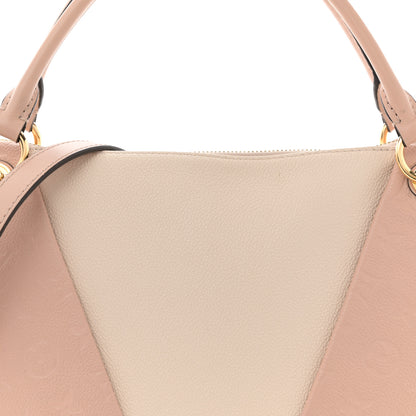 Louis Vuitton Empreinte V Tote MM Beige Rose Creme 8 of 15