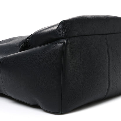 Louis Vuitton Calfskin Monogram Shadow Discovery Backpack Black 8 of 10