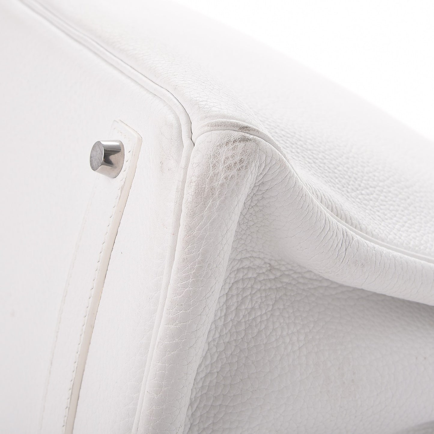 Taurillon Clemence Birkin 35 White