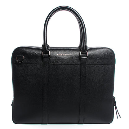Burberry London Leather Briefcase Black 1 of 9