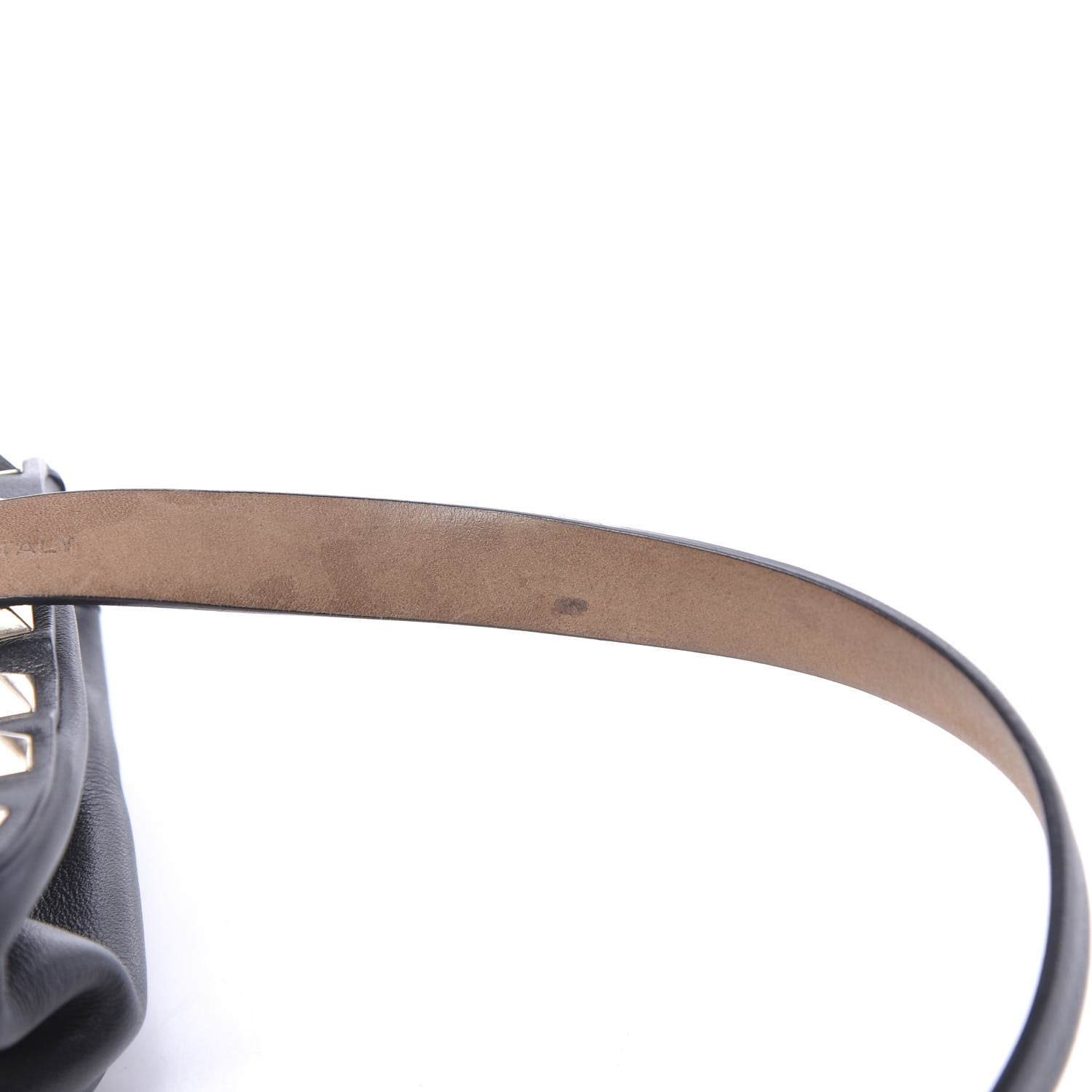 Valentino Garavani Calfskin Rockstud Belt Bag Black 15 of 18