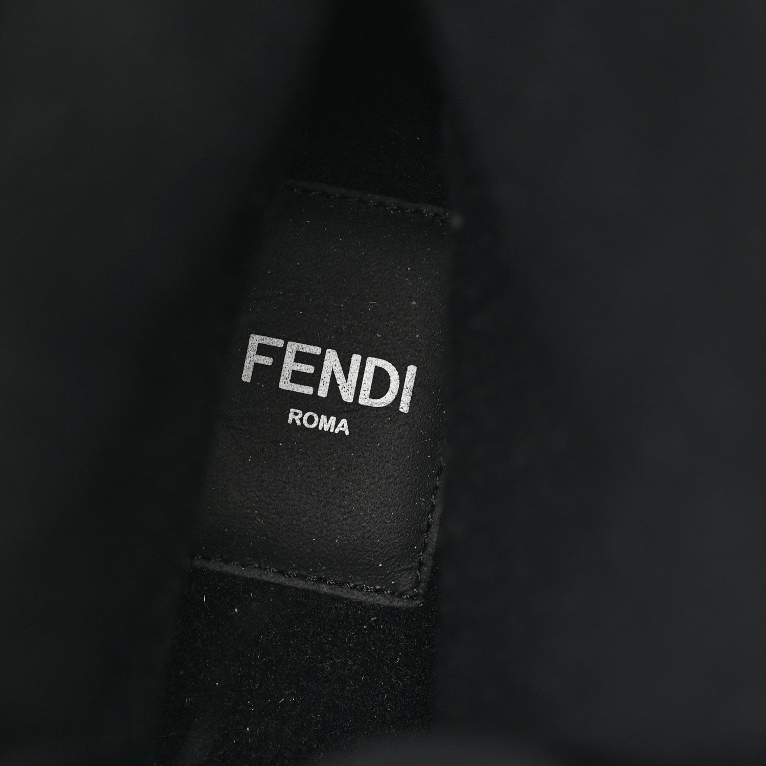 Fendi Nylon Baguette Domino 50mm Biker Boots 38 Eddie Black 8 of 10