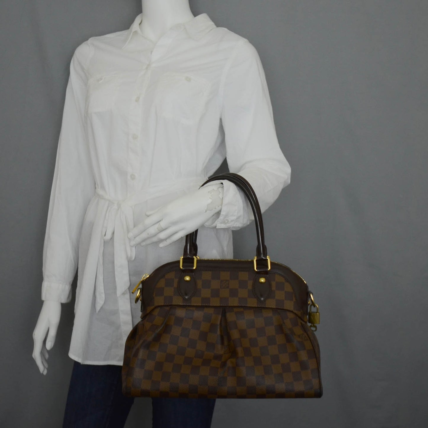 Damier Ebene Trevi PM