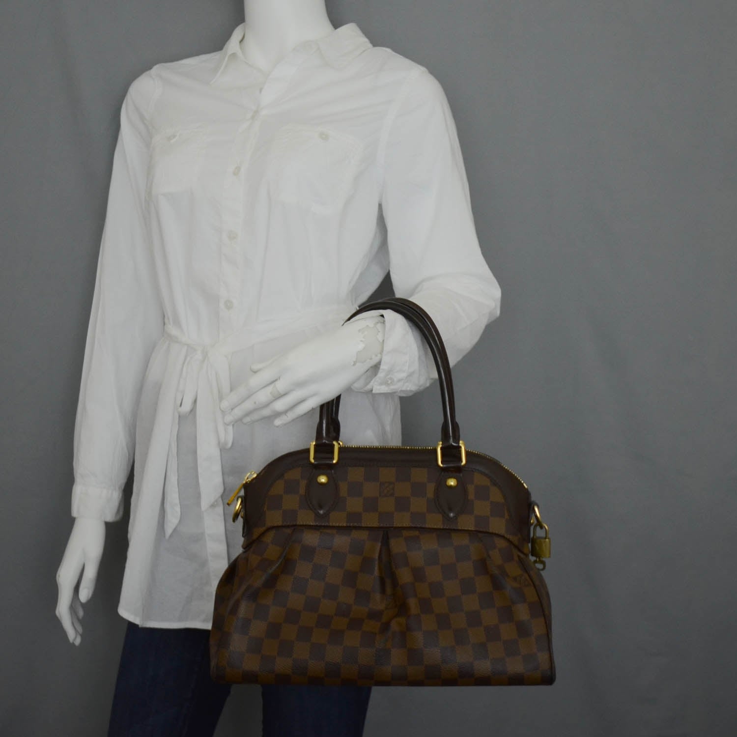 Louis Vuitton Damier Ebene Trevi PM 2 of 9