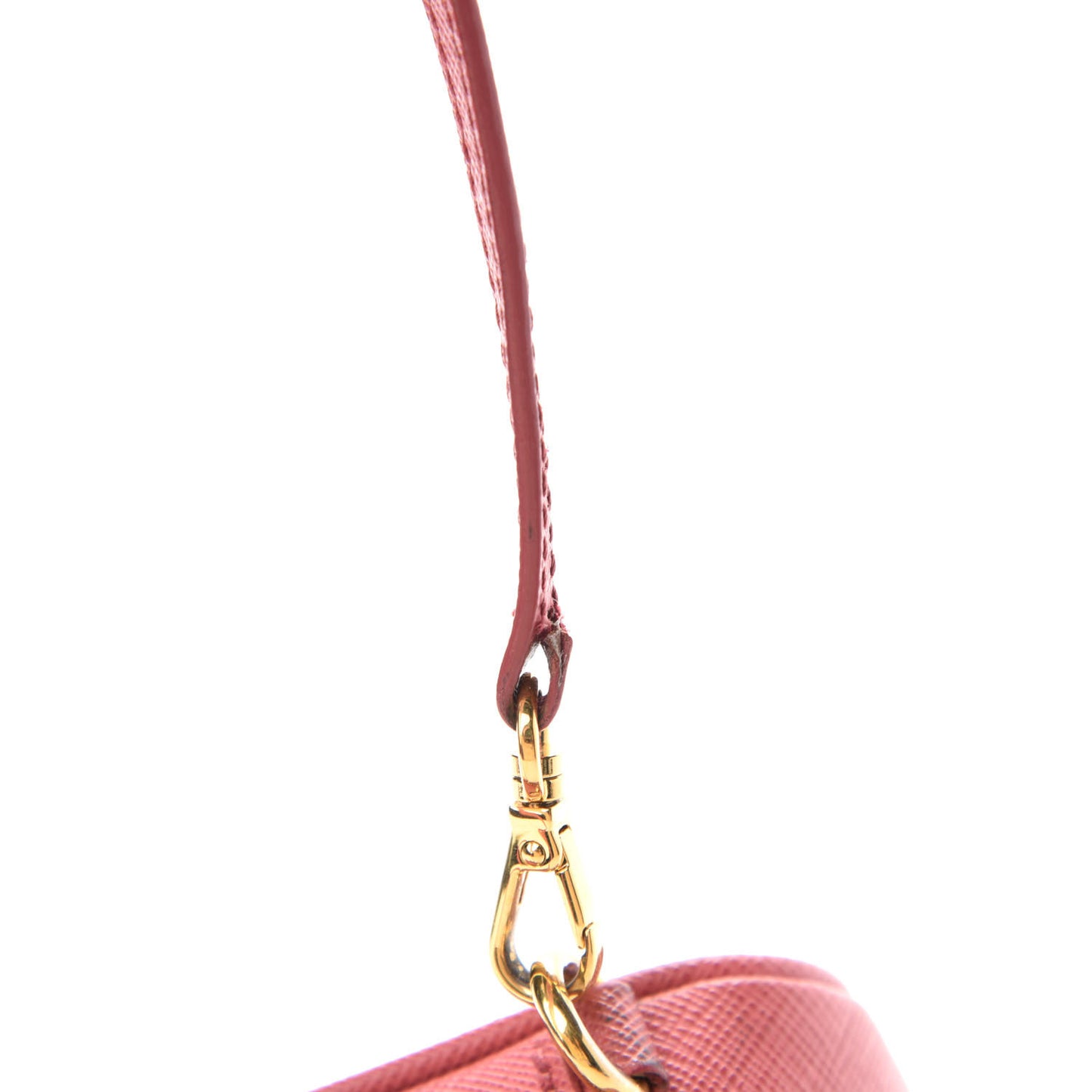 Saffiano Lux Mini Camera Crossbody Bag Bruyere