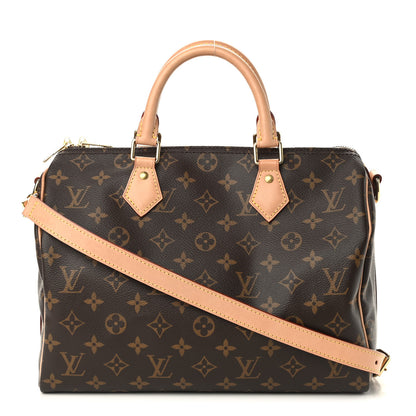 Louis Vuitton Monogram Speedy Bandouliere 30 1 of 12