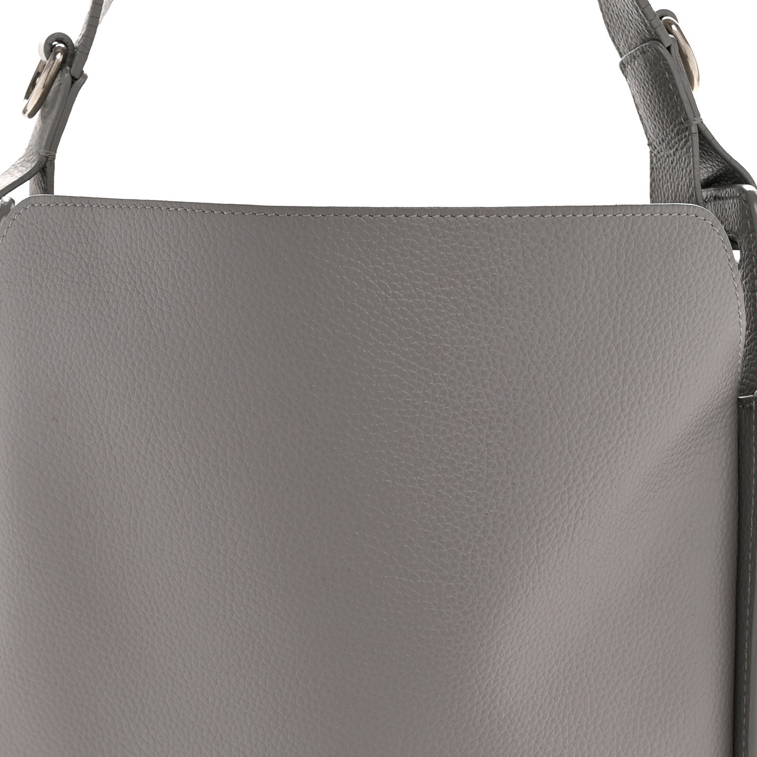 Balenciaga Calfskin Logo Embossed Small Tool 2.0 North-South Tote Balenciaga Grey 15 of 21