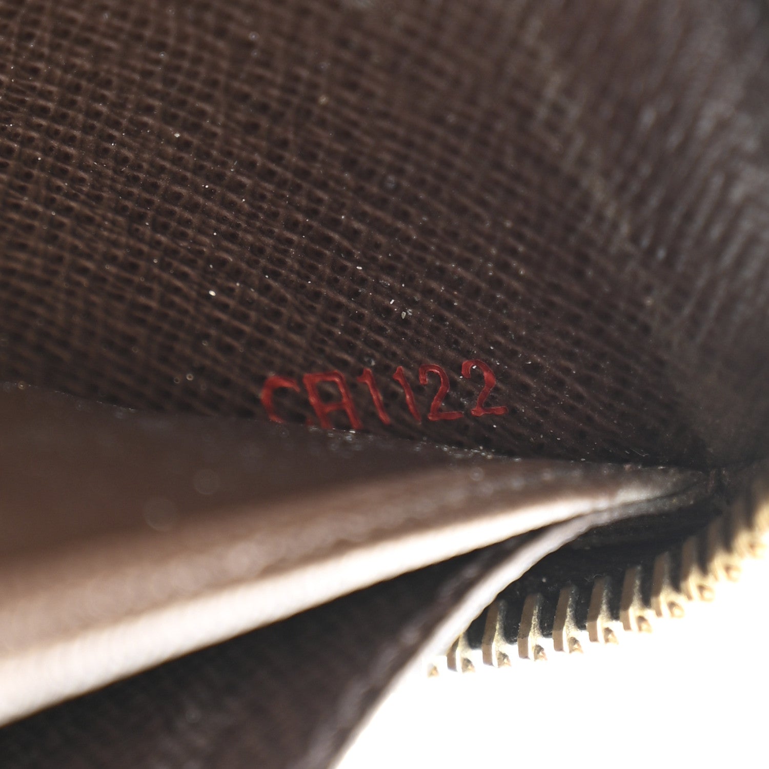 Louis Vuitton Damier Ebene Zippy Wallet 9 of 9