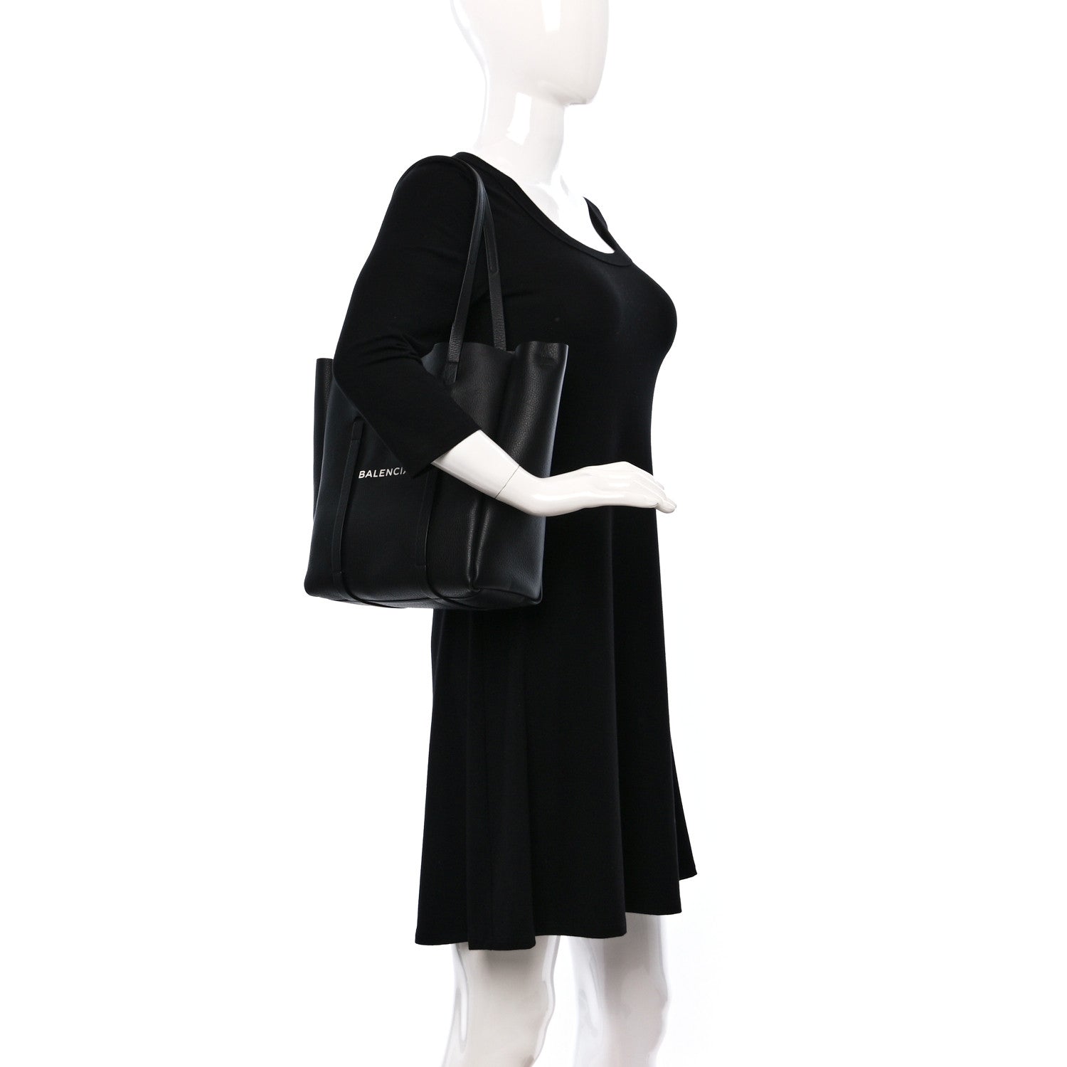 Balenciaga Calfskin XS Everyday Tote Black 2 of 10