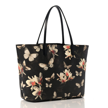 Givenchy Coated Canvas Magnolia and Moth Print Medium Antigona Tote Black 4 of 25