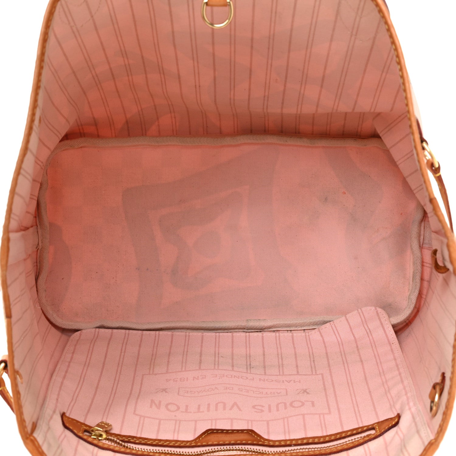 Louis Vuitton Damier Azur Tahitienne Neverfull MM 6 of 22