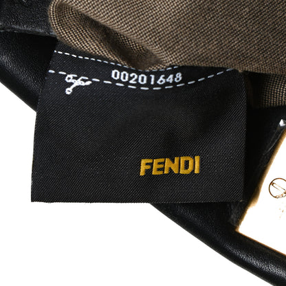 Fendi Calfskin Calf Hair Leopard Print Large Peekaboo Iconic Satchel Black 8 of 14