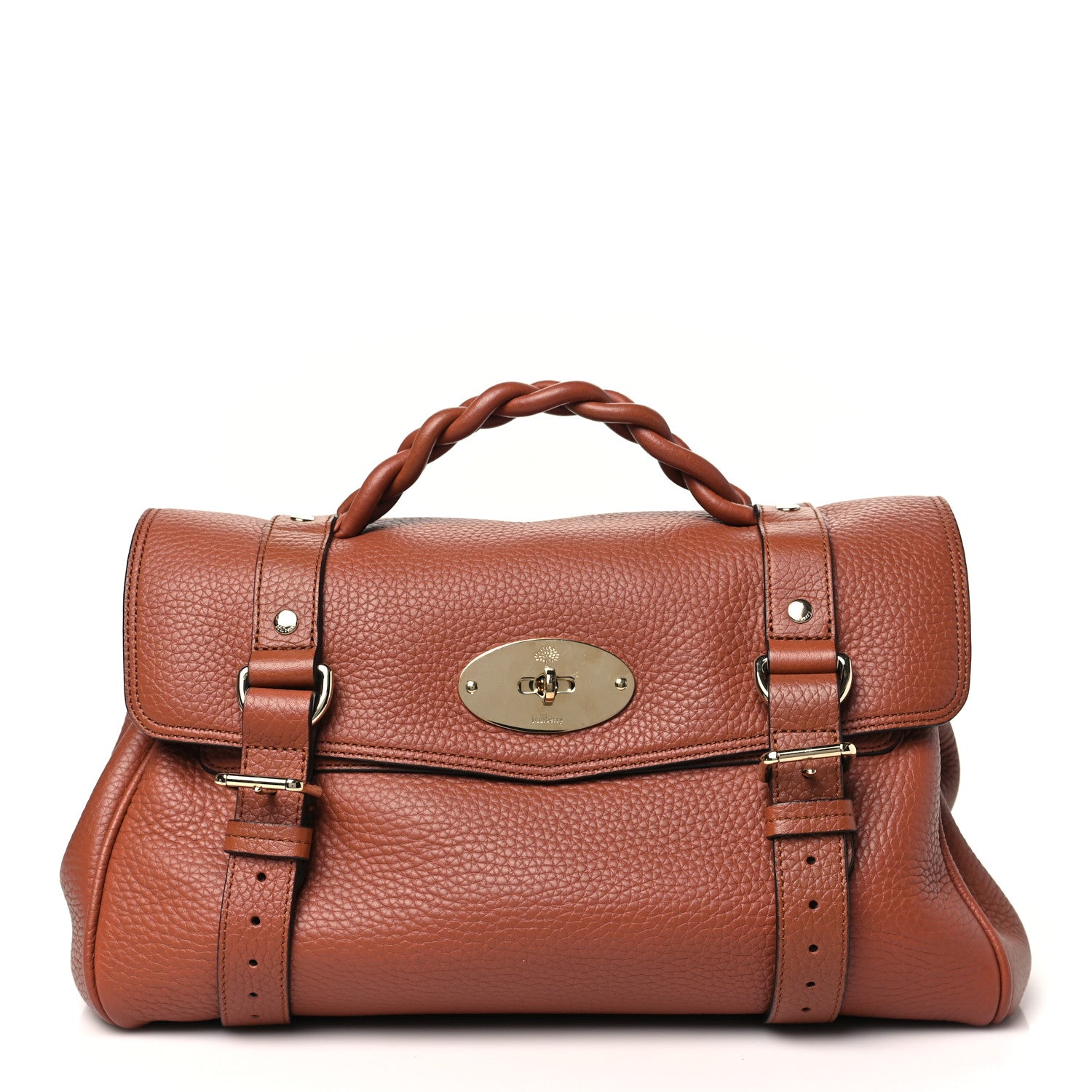 Mulberry Heavy Grain Medium Alexa Chestnut 1 of 9