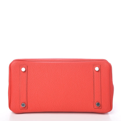 Hermes Togo Birkin 25 Rouge De Coeur 6 of 39