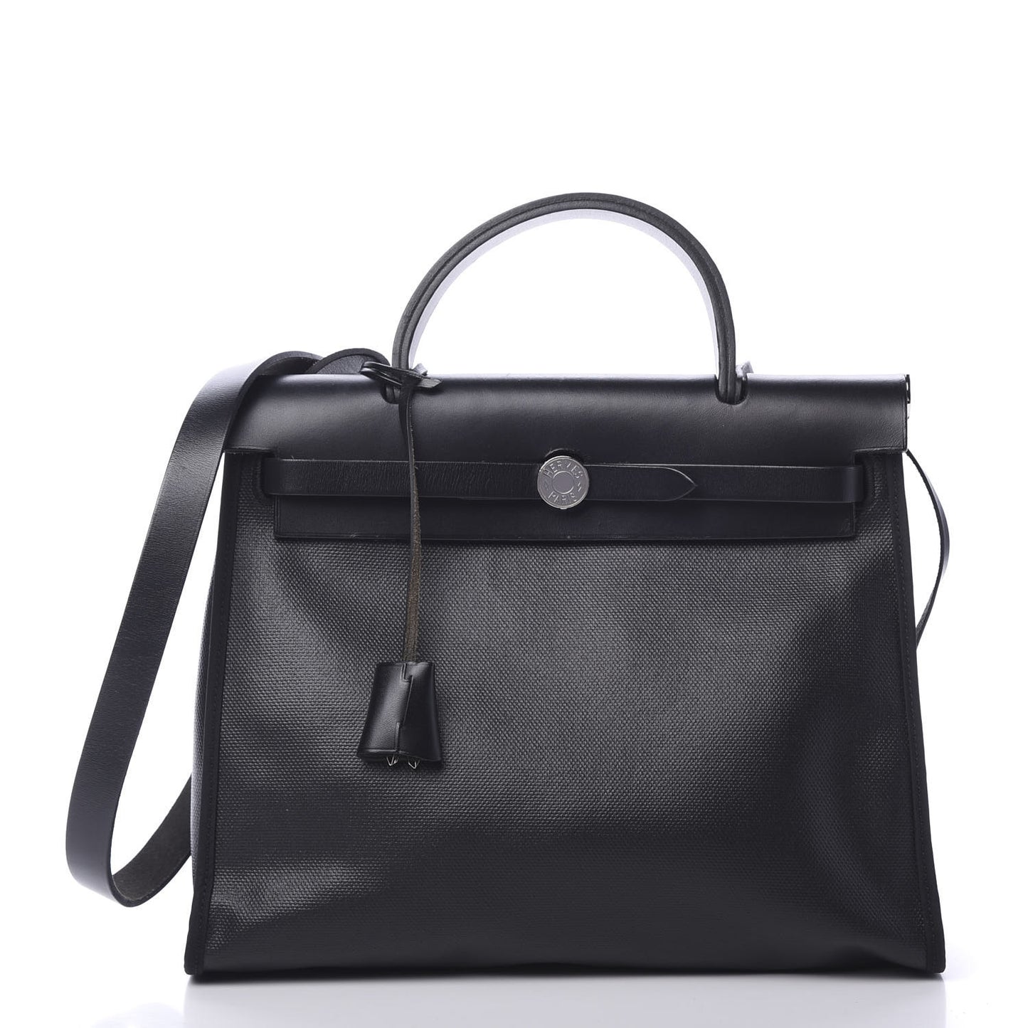 Toile H Berline Vache Hunter Herbag Zip PM 31 Black Ecru