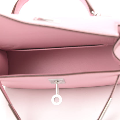 Hermes Epsom Mini Kelly Sellier 20 Mauve Sylvestre 5 of 10