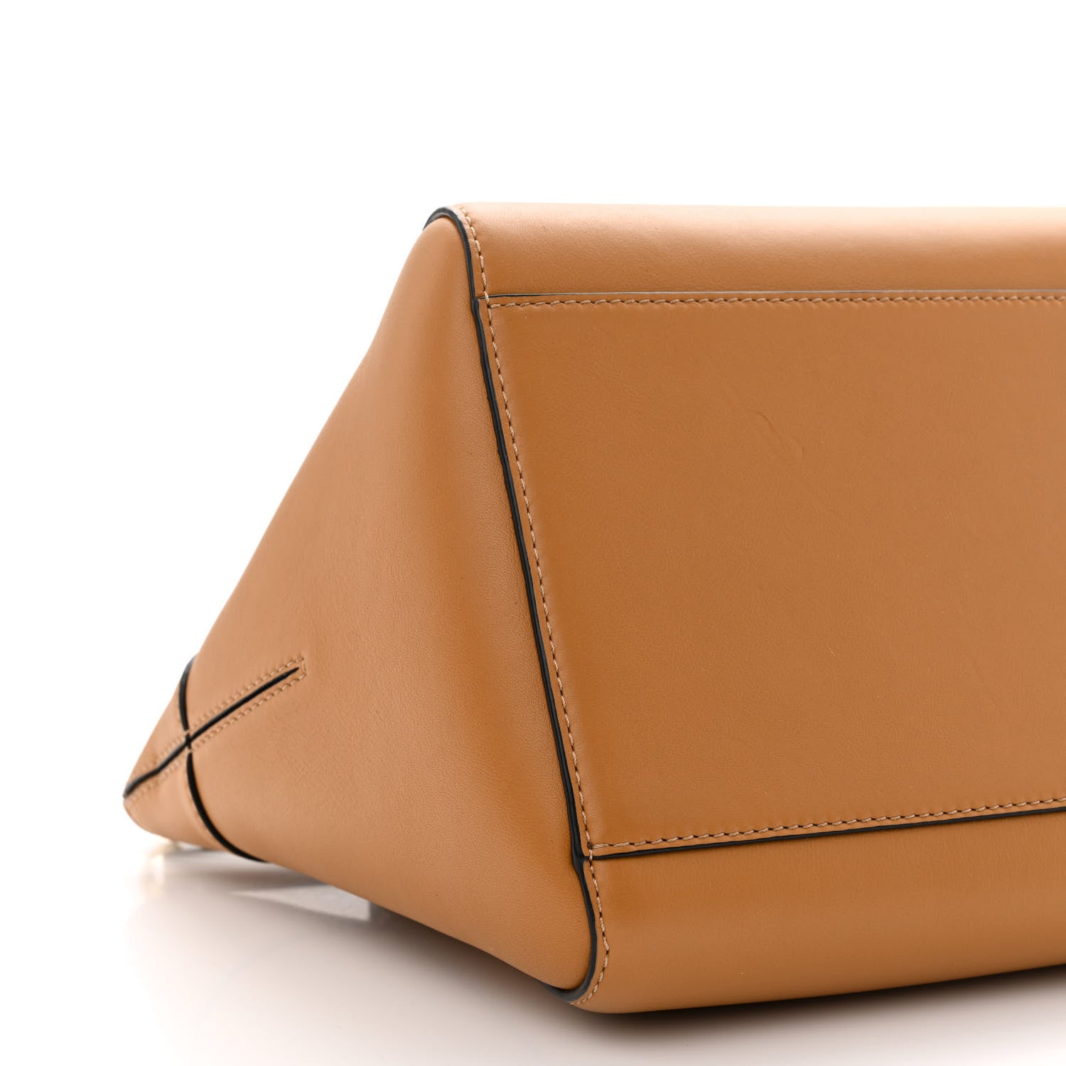 Loewe Calfskin Small Hammock Nugget Shoulder Bag Light Caramel 9 of 14