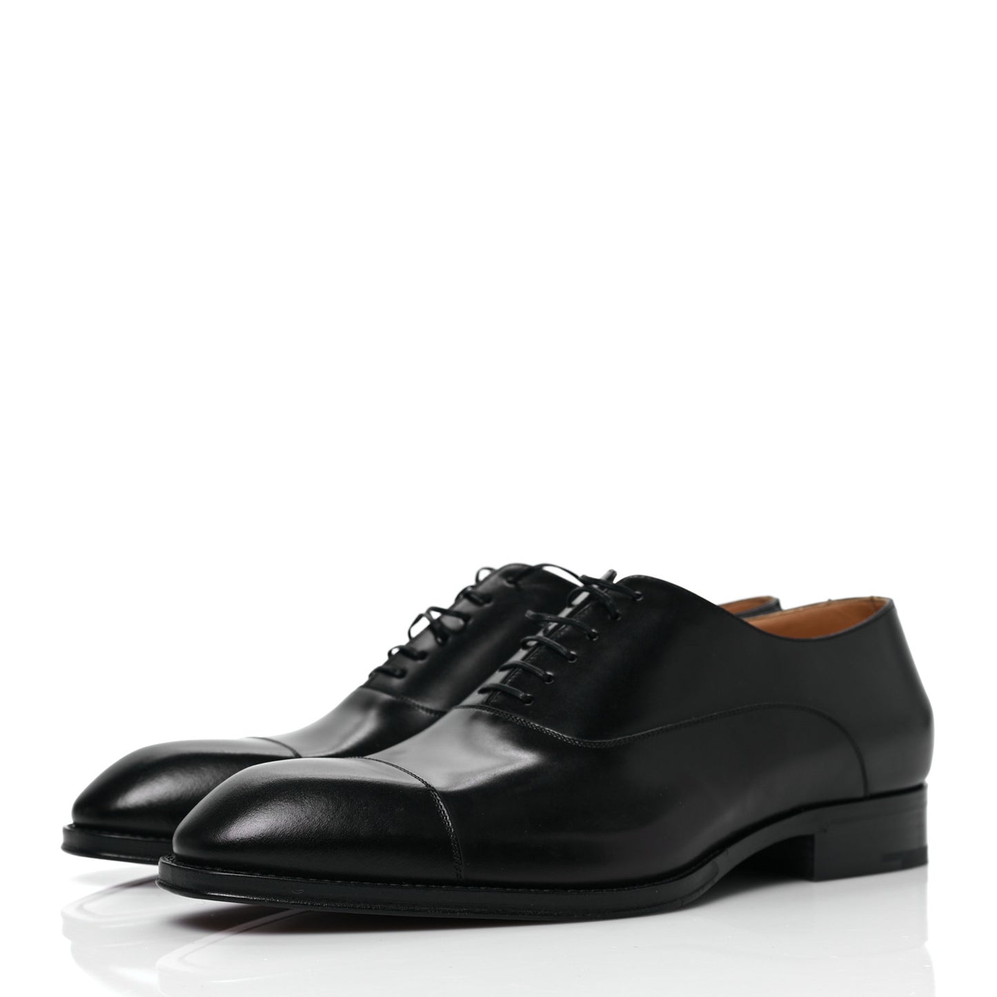 Calfskin Mens Vendome Richelieu 8 Black