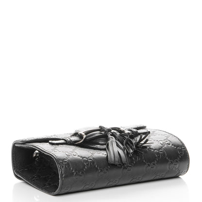 Gucci Guccissima Mini Emily Shoulder Bag Black 4 of 8