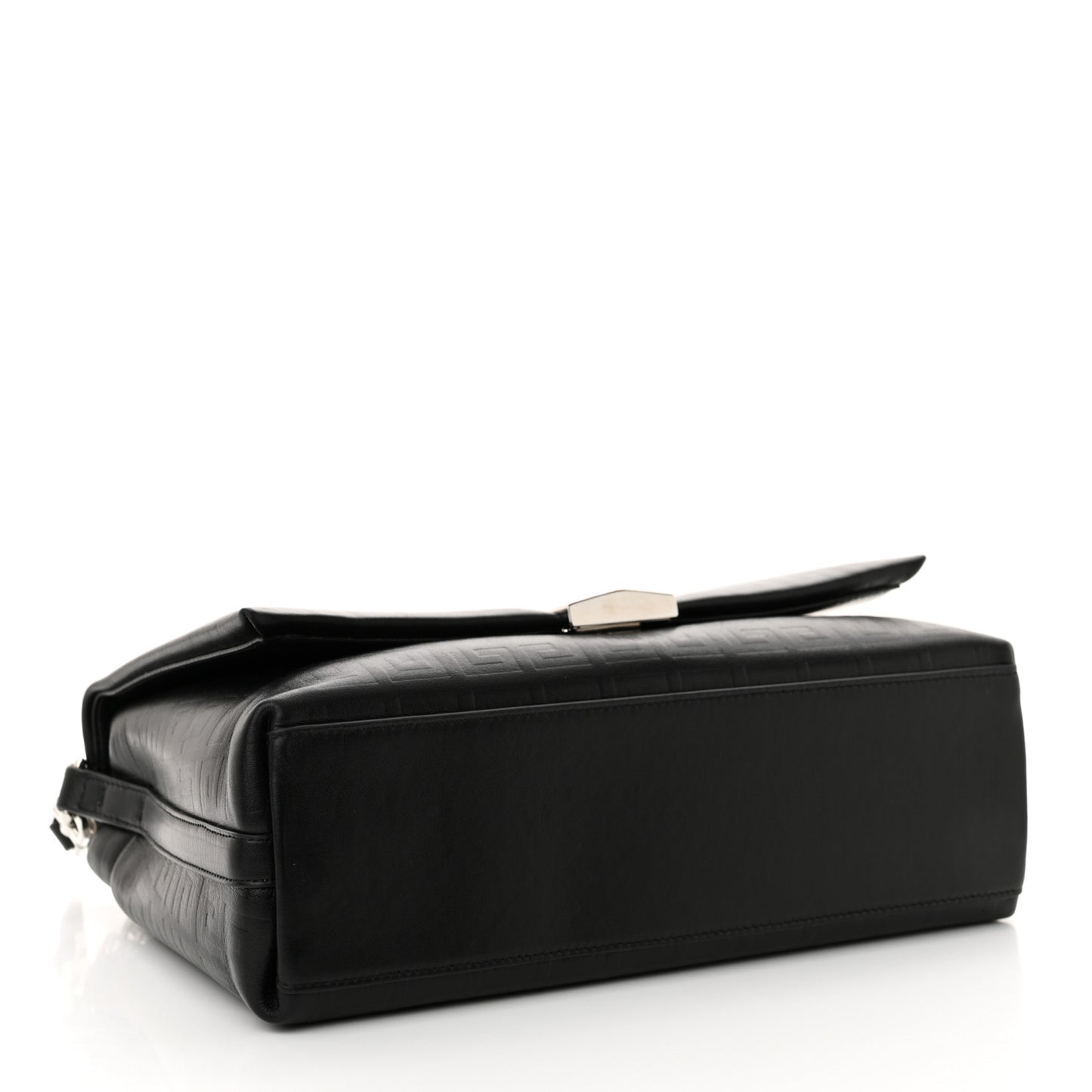Soft Calfskin 4G Embossed Medium Shoulder Bag Black