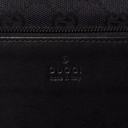 Gucci Nylon Calfskin Large Tote Black 12 of 12