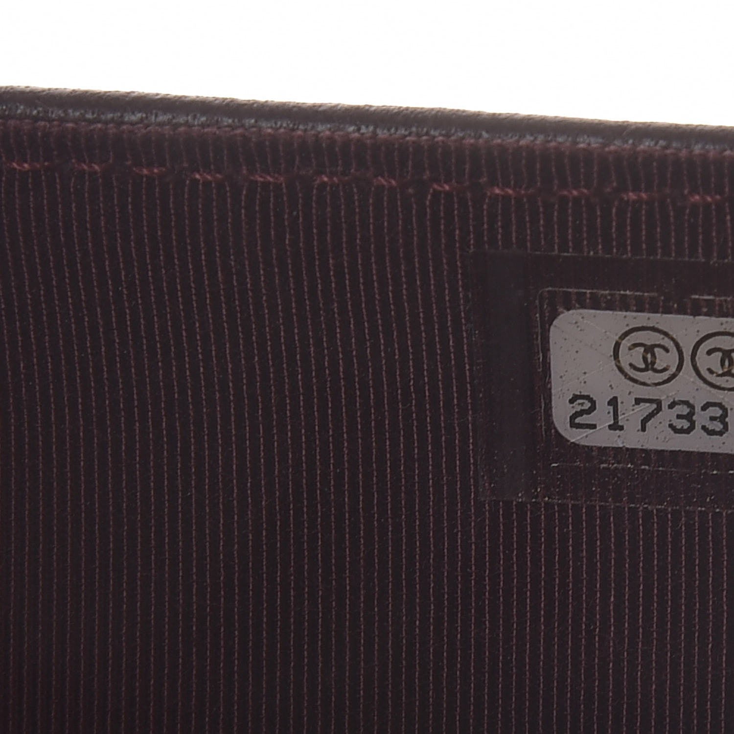 Chanel Lambskin Quilted Yen Wallet Black 8 of 10