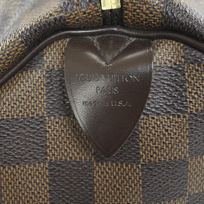 Louis Vuitton Damier Ebene Speedy 30 7 of 8