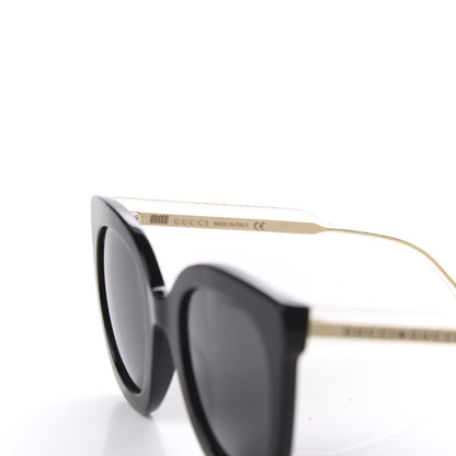 Gucci Acetate Crystal Sunglasses GG0564S Black Grey 5 of 8