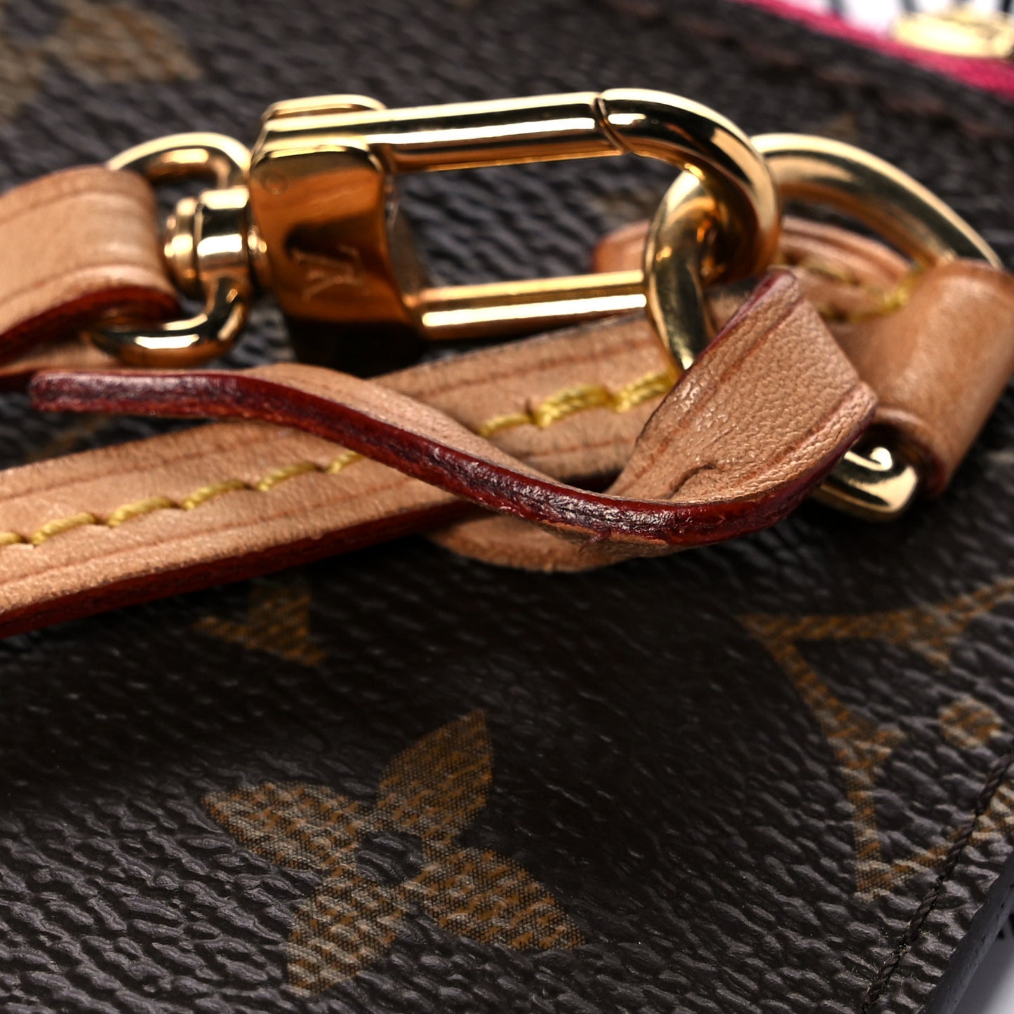 Monogram Neverfull MM GM Pochette Pivoine