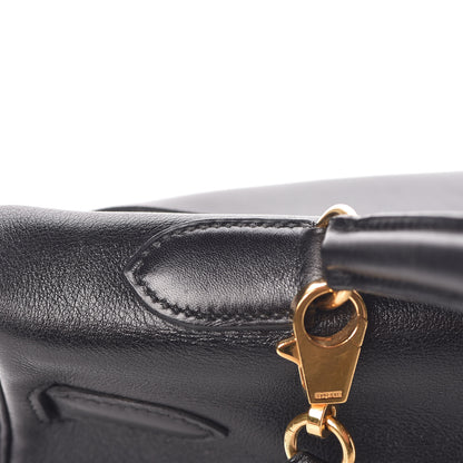 Hermes Veau Gulliver Kelly Retourne 35 Black 31 of 37