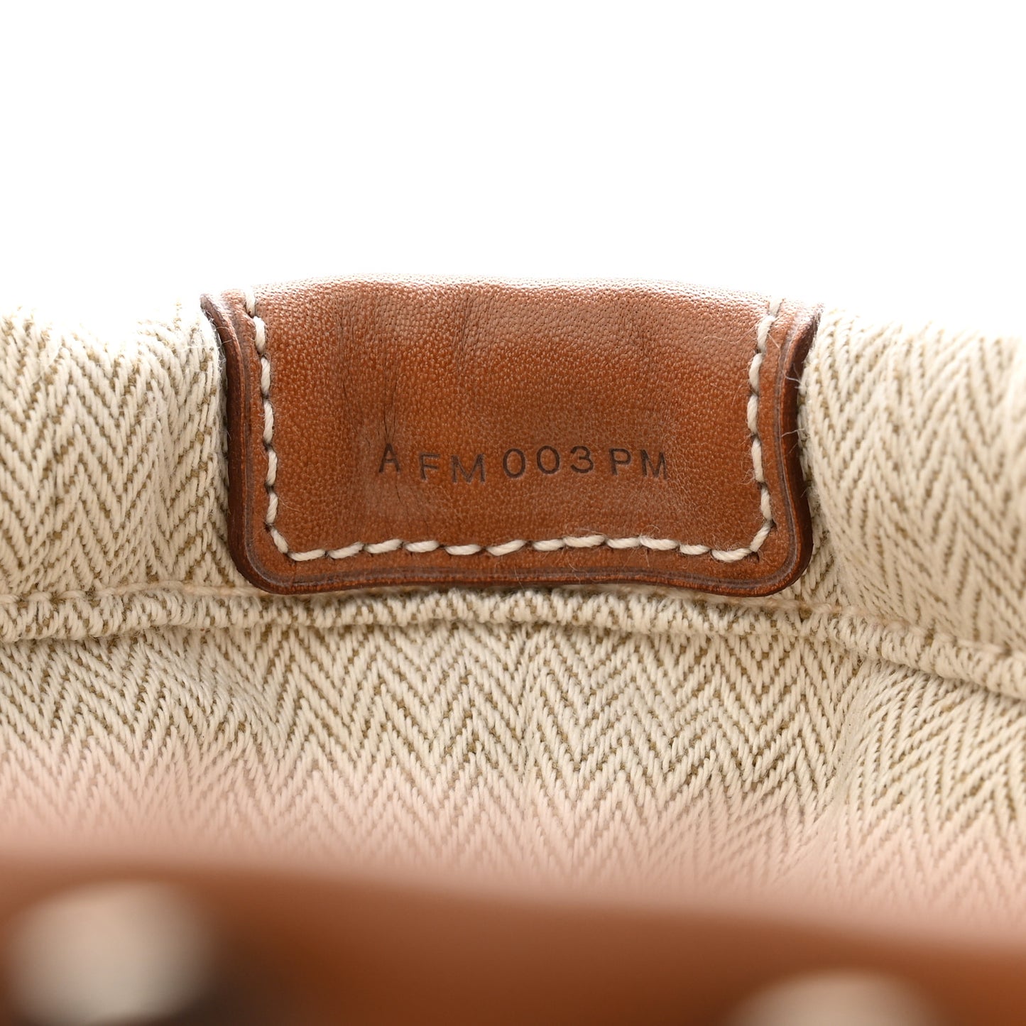 Canvas Barenia Fourbi 20 PM Pouch Naturel Fauve