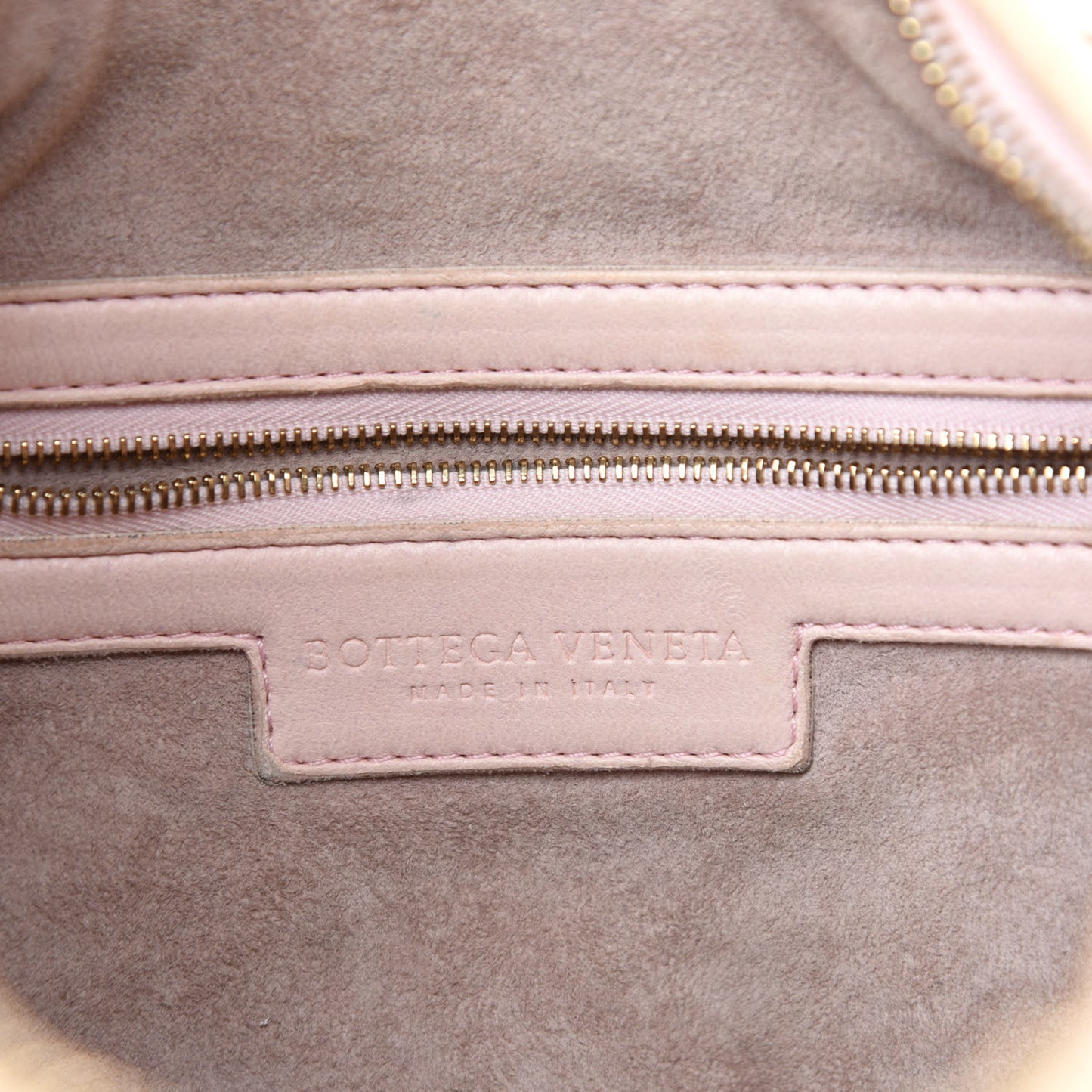 Nappa Intrecciato Medium Veneta Hobo Flamingo